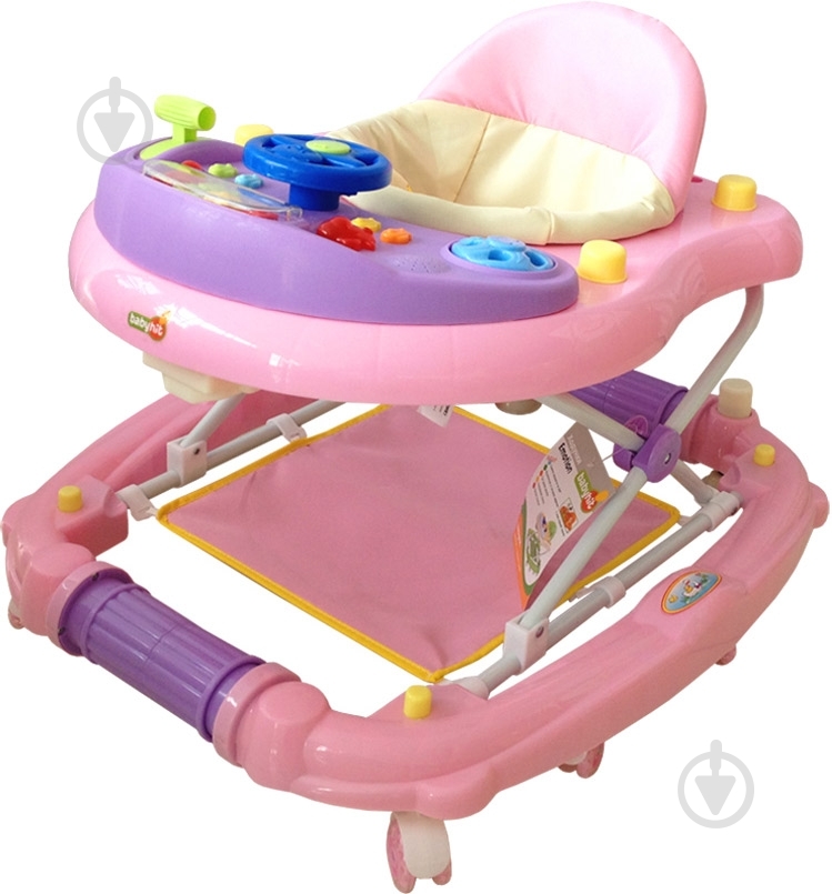 Ходунки Babyhit Emotion Racer Pink 11482 - фото 1