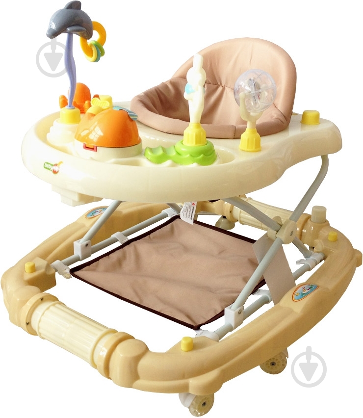 Ходунки Babyhit Emotion Zoo Beige 11485 - фото 1