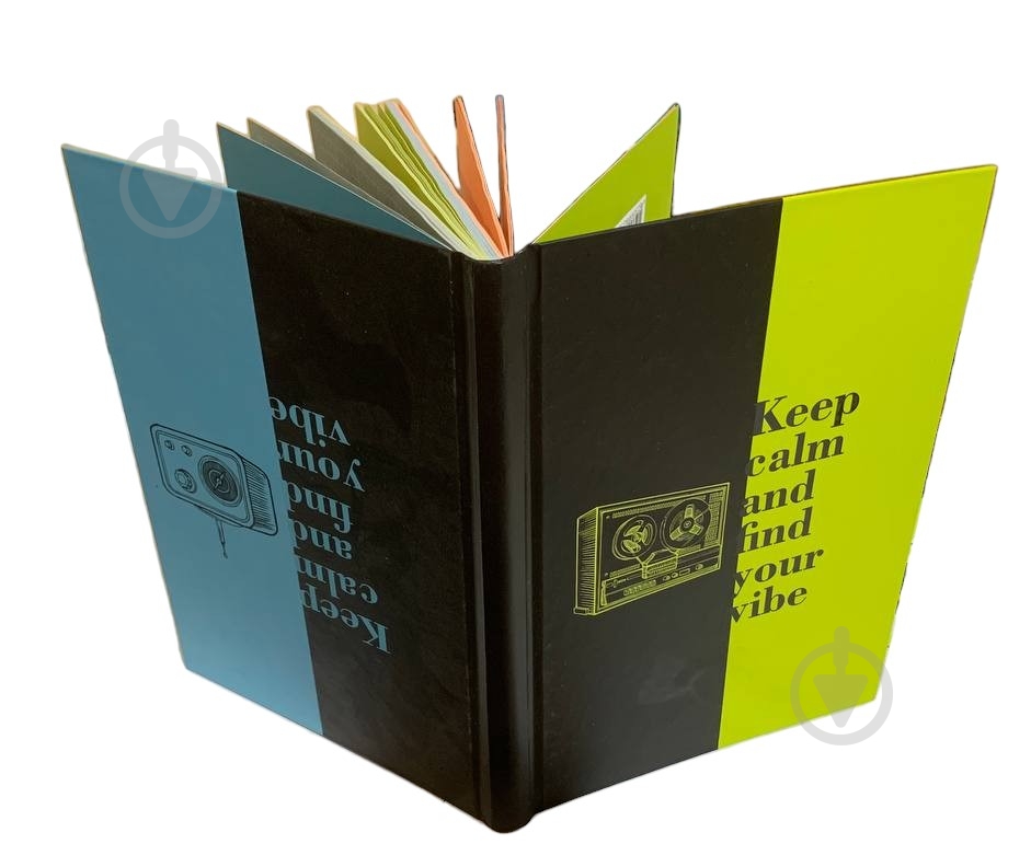 Блокнот для записей Two in One blue/green A5 4PROFI - фото 1