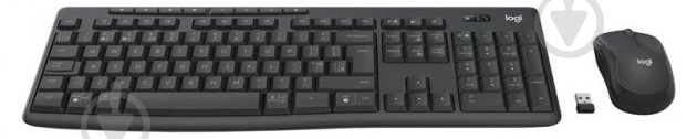 Комплект клавіатура + миша Logitech L920-012077 Black - фото 13