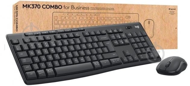 Комплект клавіатура + миша Logitech L920-012077 Black - фото 1