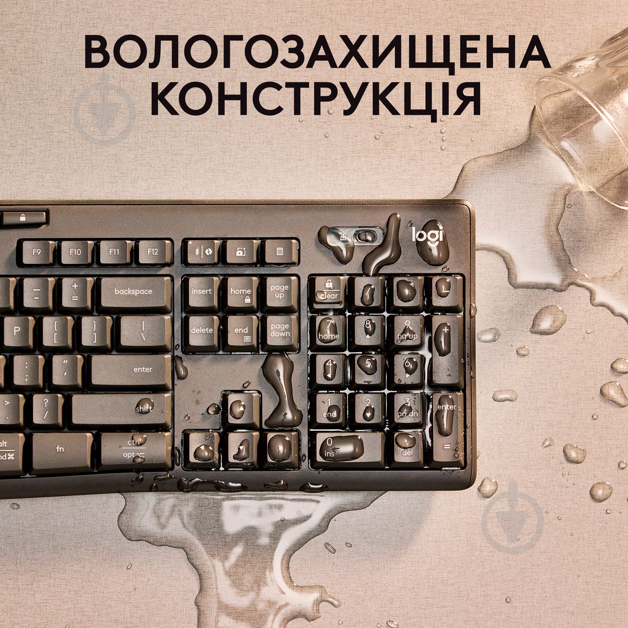 Комплект клавіатура + миша Logitech L920-012077 Black - фото 3