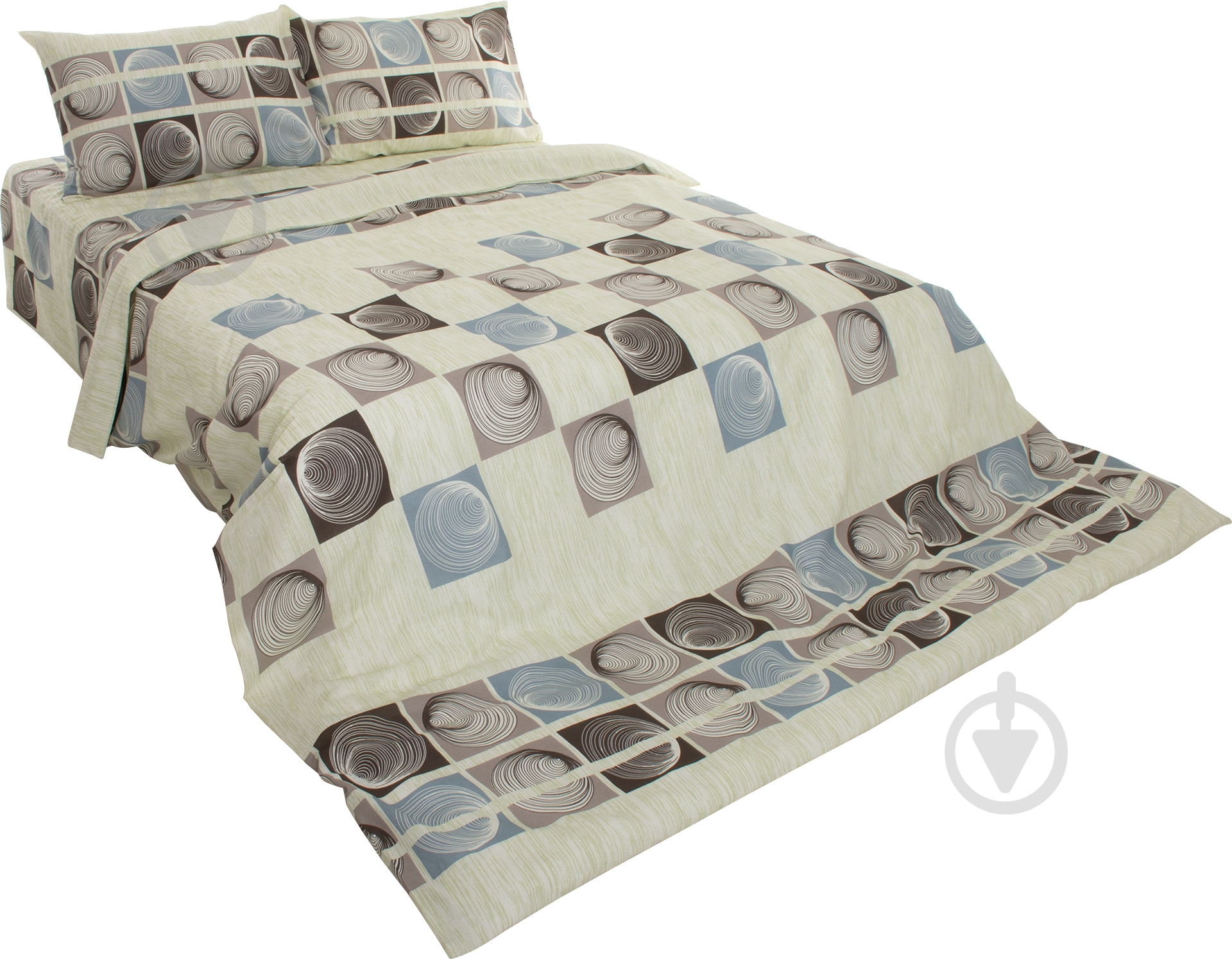 Комплект постельного белья Galaxy 2,0 бежевый UP! (Underprice) - фото 1