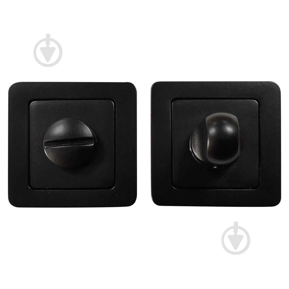 Накладка Comit Moderno WC матовый черный - фото 1