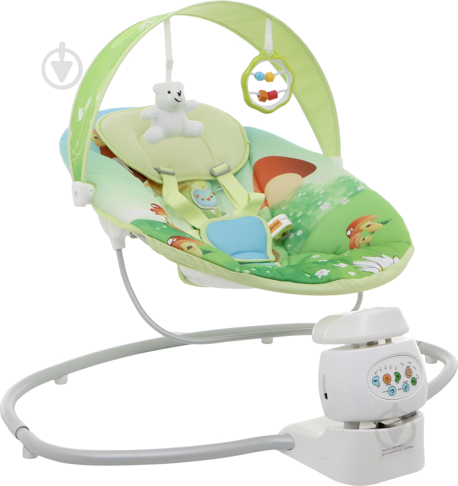 Шезлонг Babyhit Best Rest Green 11487 - фото 1