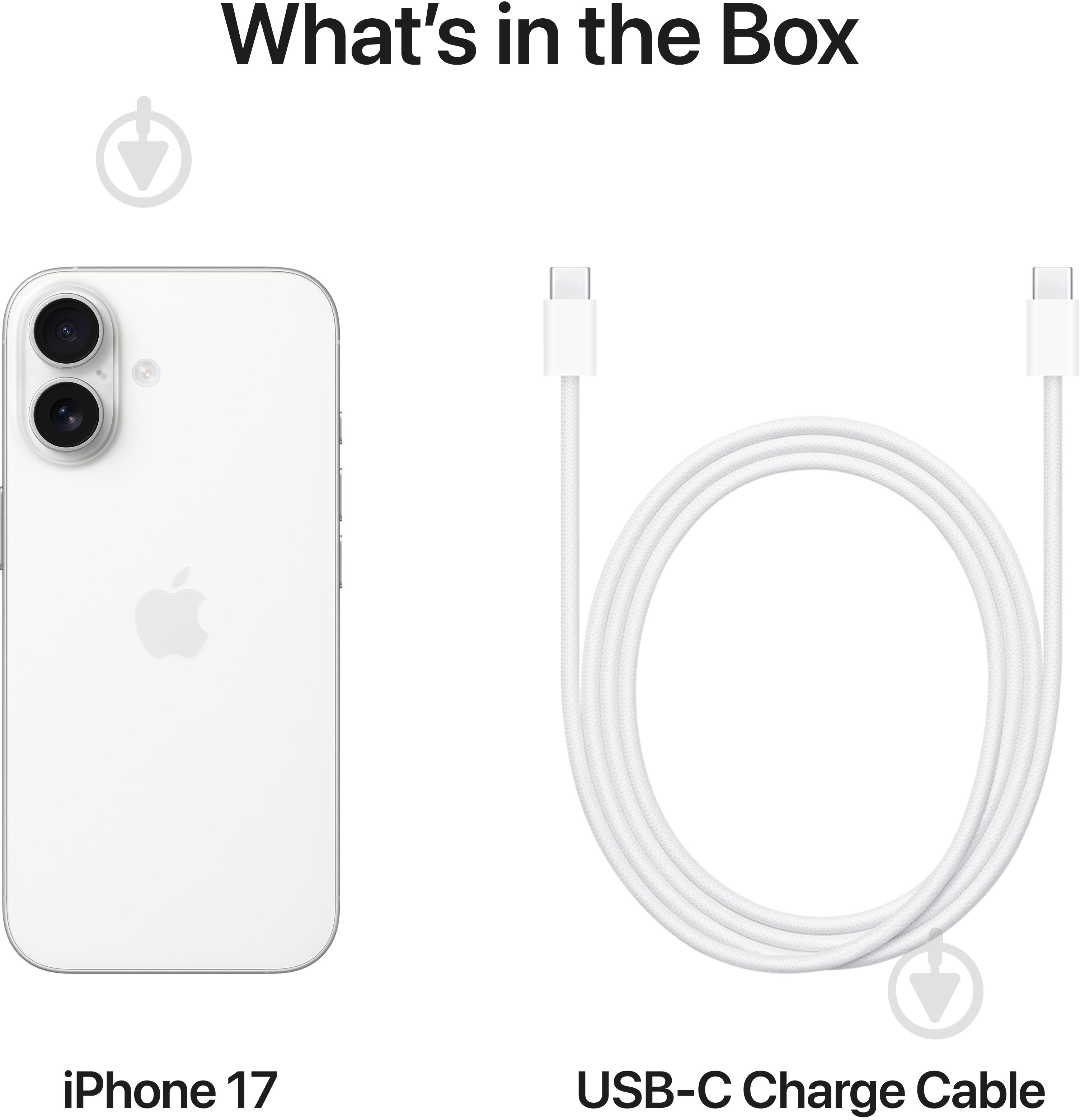 Смартфон Apple iPhone 17 512GB white (MG6Q4AF/A) - фото 8 Смартфон Apple iPhone 17 512GB white (MG6Q4AF/A) - фото 8