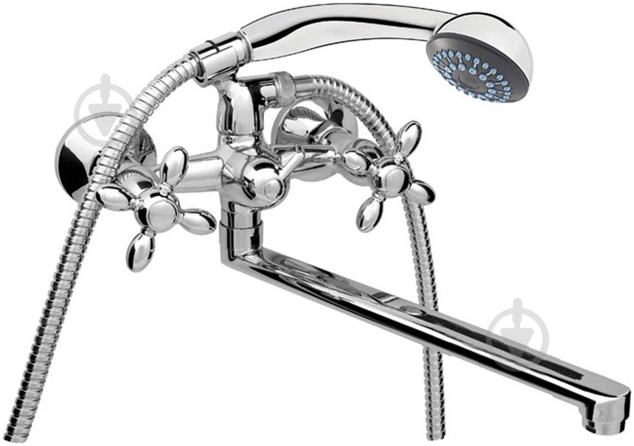 Смеситель для ванны Rubineta Milano M1CK06 - фото 1