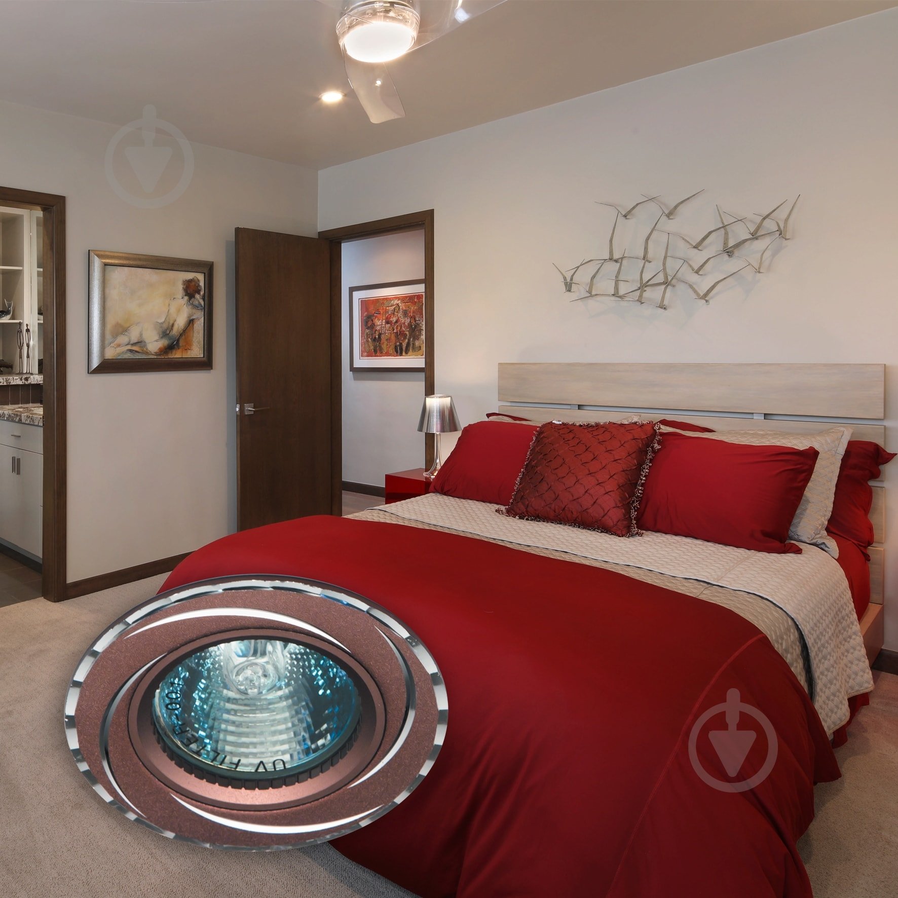 Светильник точечный LightMaster GS-M361 35 Вт G5.3 коричневый - фото 3