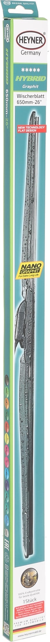 Щетка стеклоочистителя Alca HIBRID 036 650 мм 1 шт. - фото 5