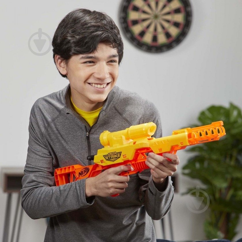 Бластер Nerf Wolf Alfa Strike LR-1 E7567 - фото 4 Бластер Nerf Wolf Alfa Strike LR-1 E7567 - фото 4