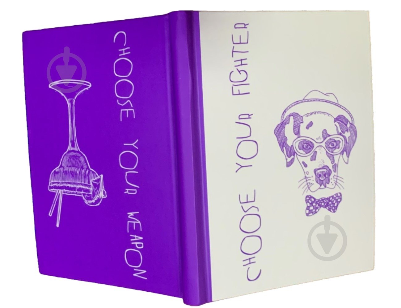 Блокнот для записей Two in One violet A6 4PROFI - фото 1