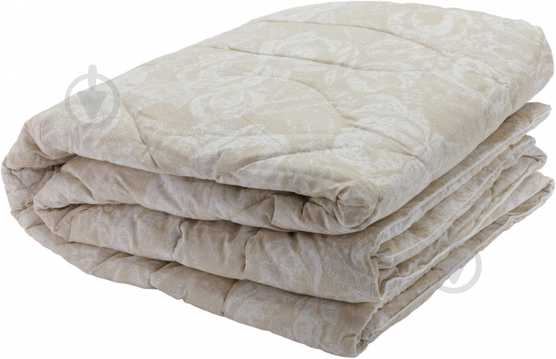 Ковдра полуторна 140x205 см Sonex молочний - фото 1