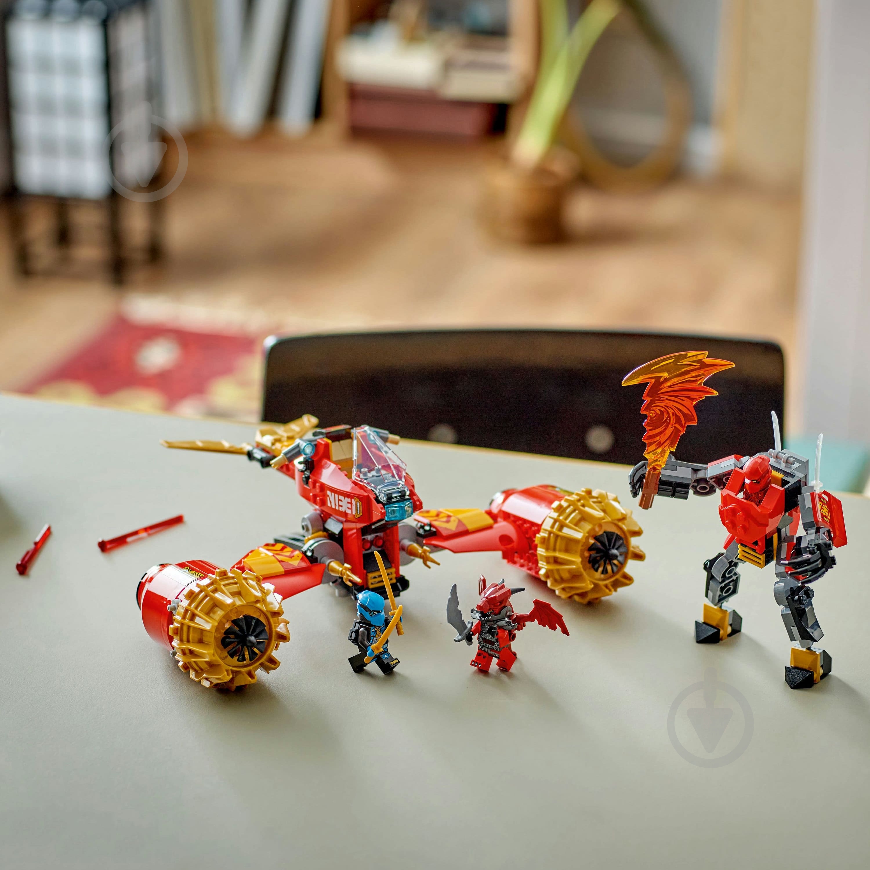 ᐉ Конструктор LEGO NINJAGO Штормовий робот-вершник Кая 71830