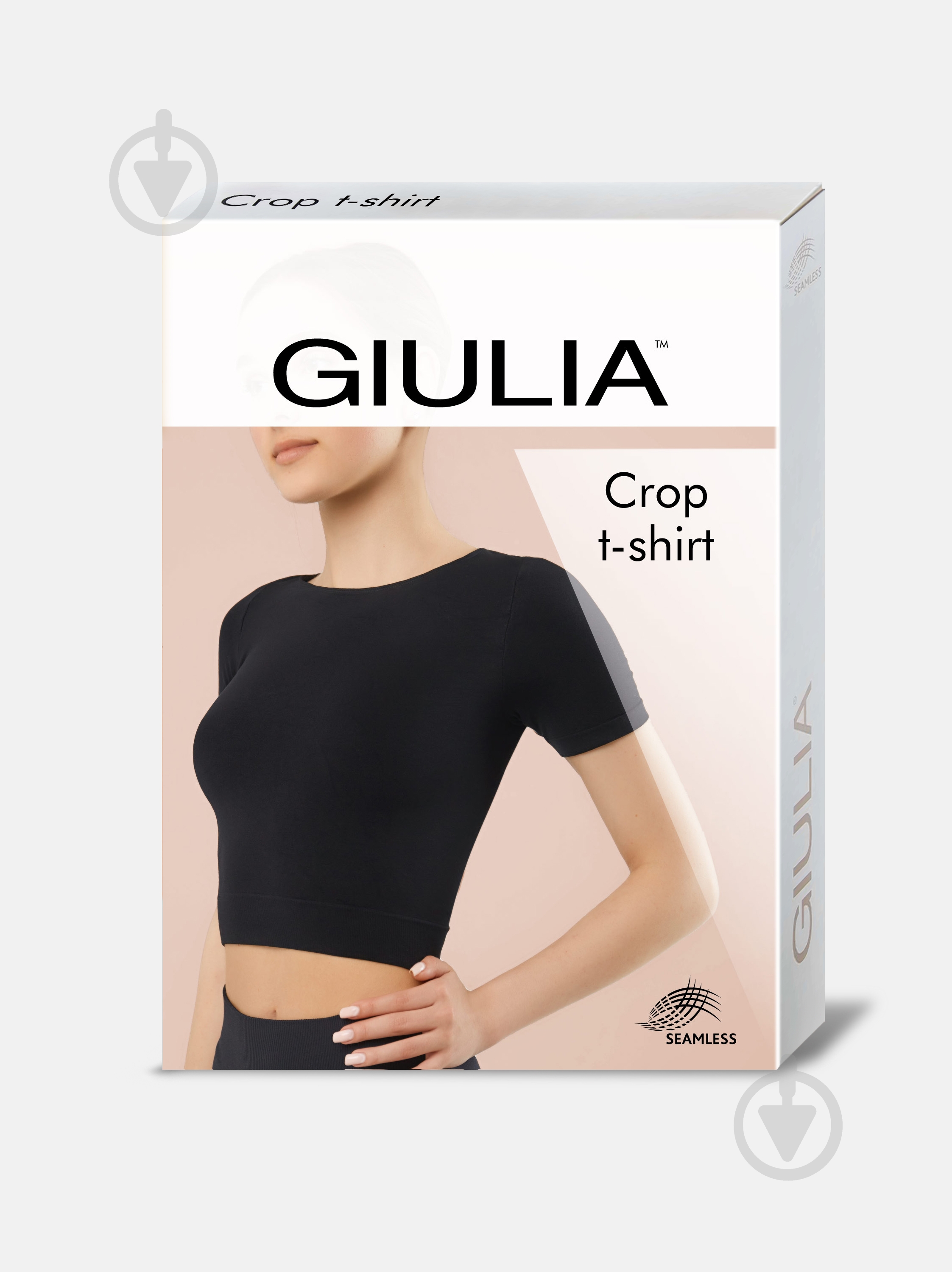 Футболка с коротким рукавом Giulia Crop t-shirt deep taupe р.L/XL коричневый - фото 4 Футболка с коротким рукавом Giulia Crop t-shirt deep taupe р.L/XL коричневый - фото 4