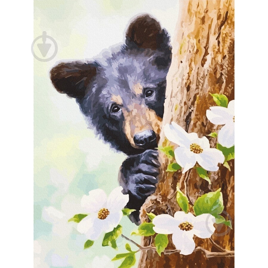 Полотно на картоні з контуром Тварини 7 30х40 см Rosa Start - фото 1 Полотно на картоні з контуром Тварини 7 30х40 см Rosa Start - фото 1