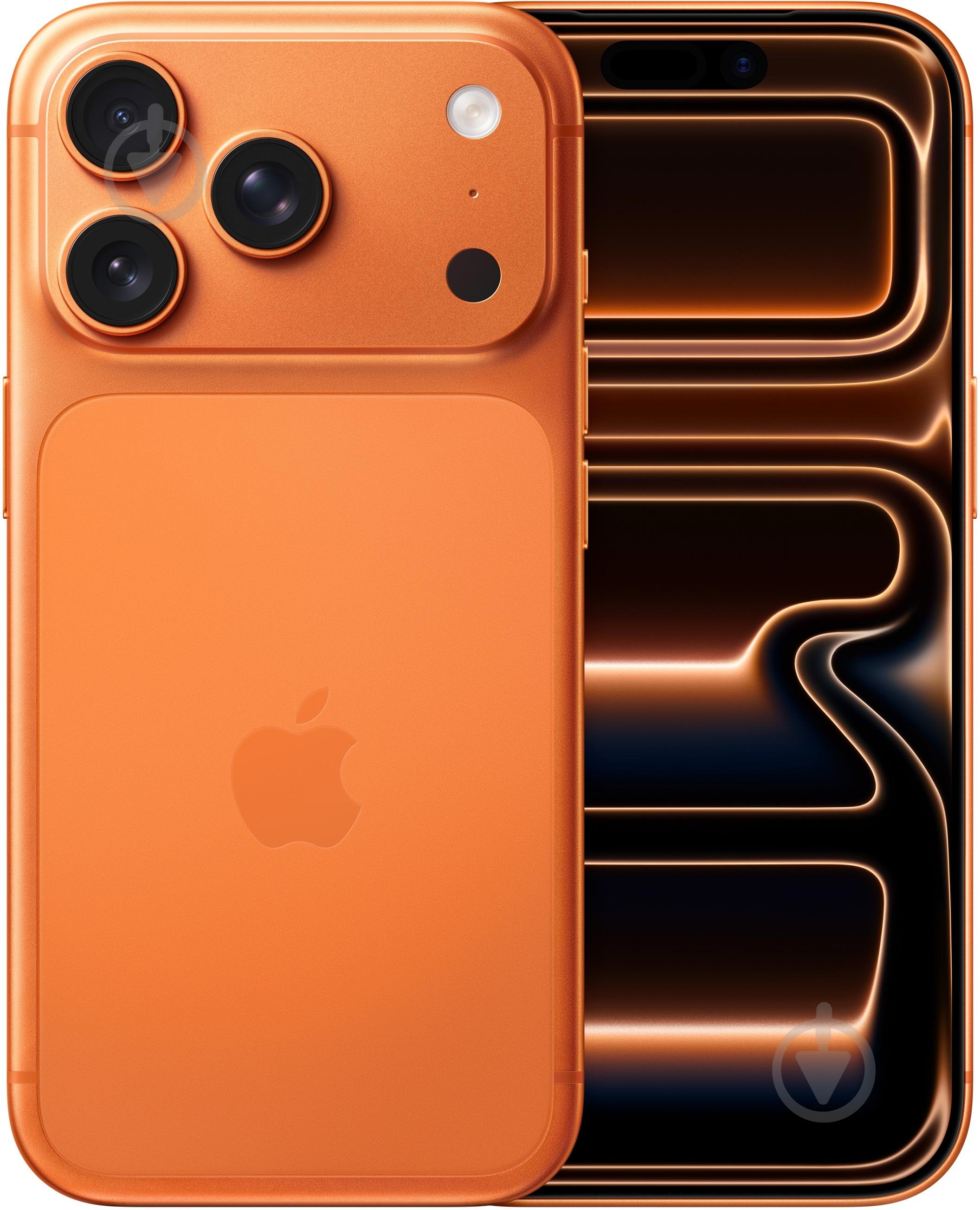 Смартфон Apple iPhone 17 Pro 1TB Cosmic Orange (MG8Q4AF/A) - фото 1