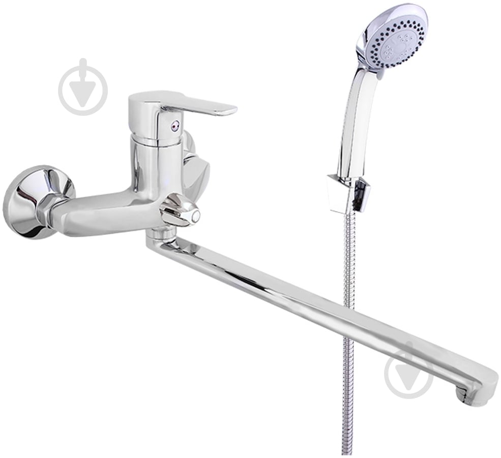 Смеситель для ванны Rubineta Uno N11CD01 - фото 1