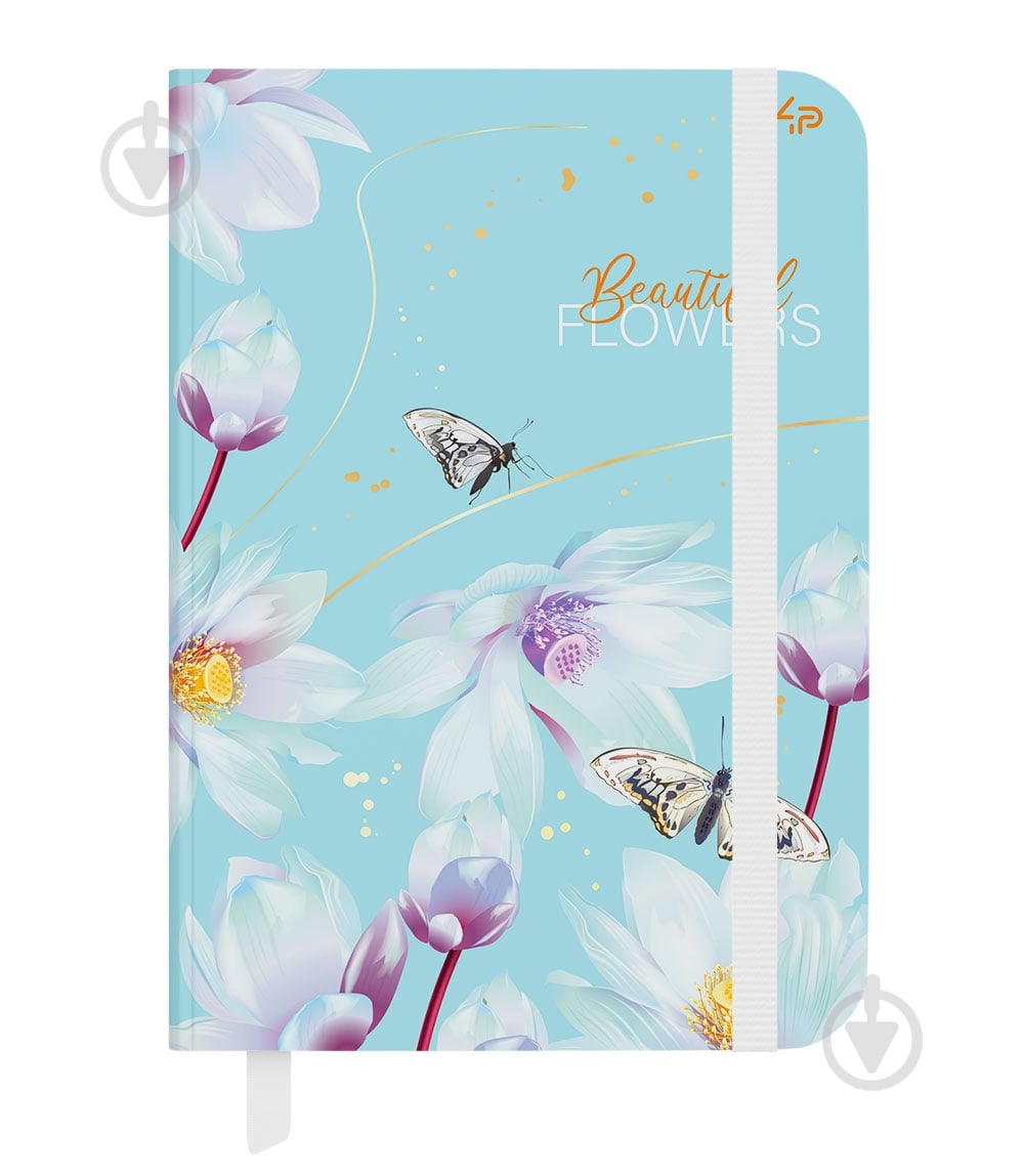 Арт-блокнот Beautiful flowers orchid А5 4PROFI - фото 1