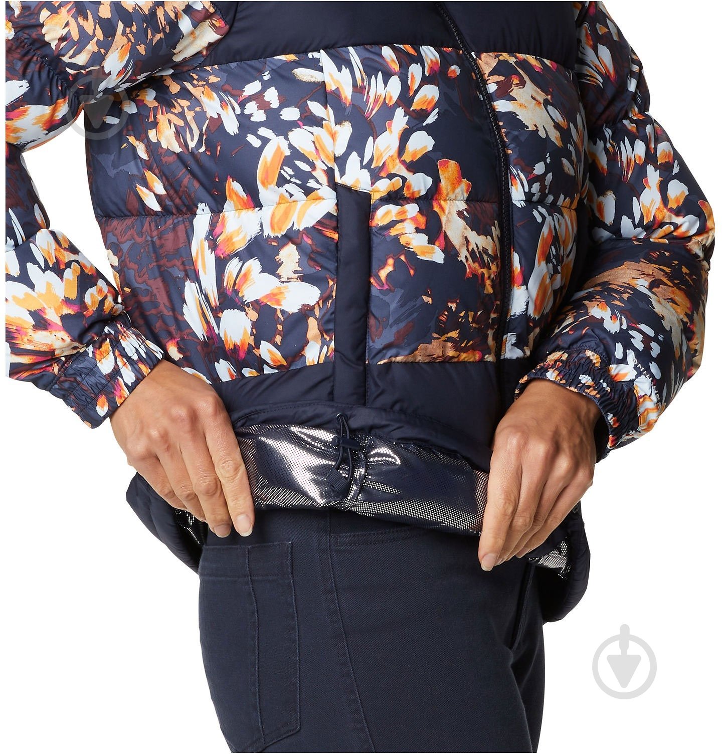 Куртка Columbia Pike Lake II Insulated 1909283 FD.474/d.nocturnal/print р.XS синяя - фото 6 Куртка Columbia Pike Lake II Insulated 1909283 FD.474/d.nocturnal/print р.XS синяя - фото 6