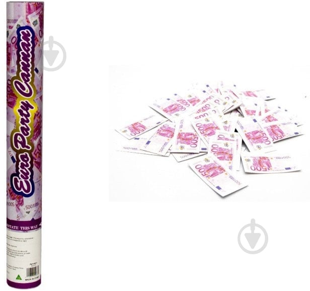 Хлопушка Евро 40 см 400775 - фото 2