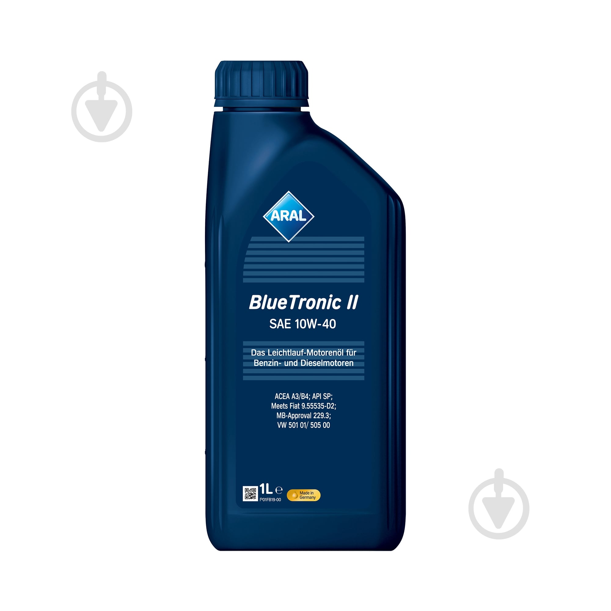 Моторное масло полусинтетическое ARAL Blue Tronic II 10W-40 1 л (15F077) - фото 1 Моторное масло полусинтетическое ARAL Blue Tronic II 10W-40 1 л (15F077) - фото 1