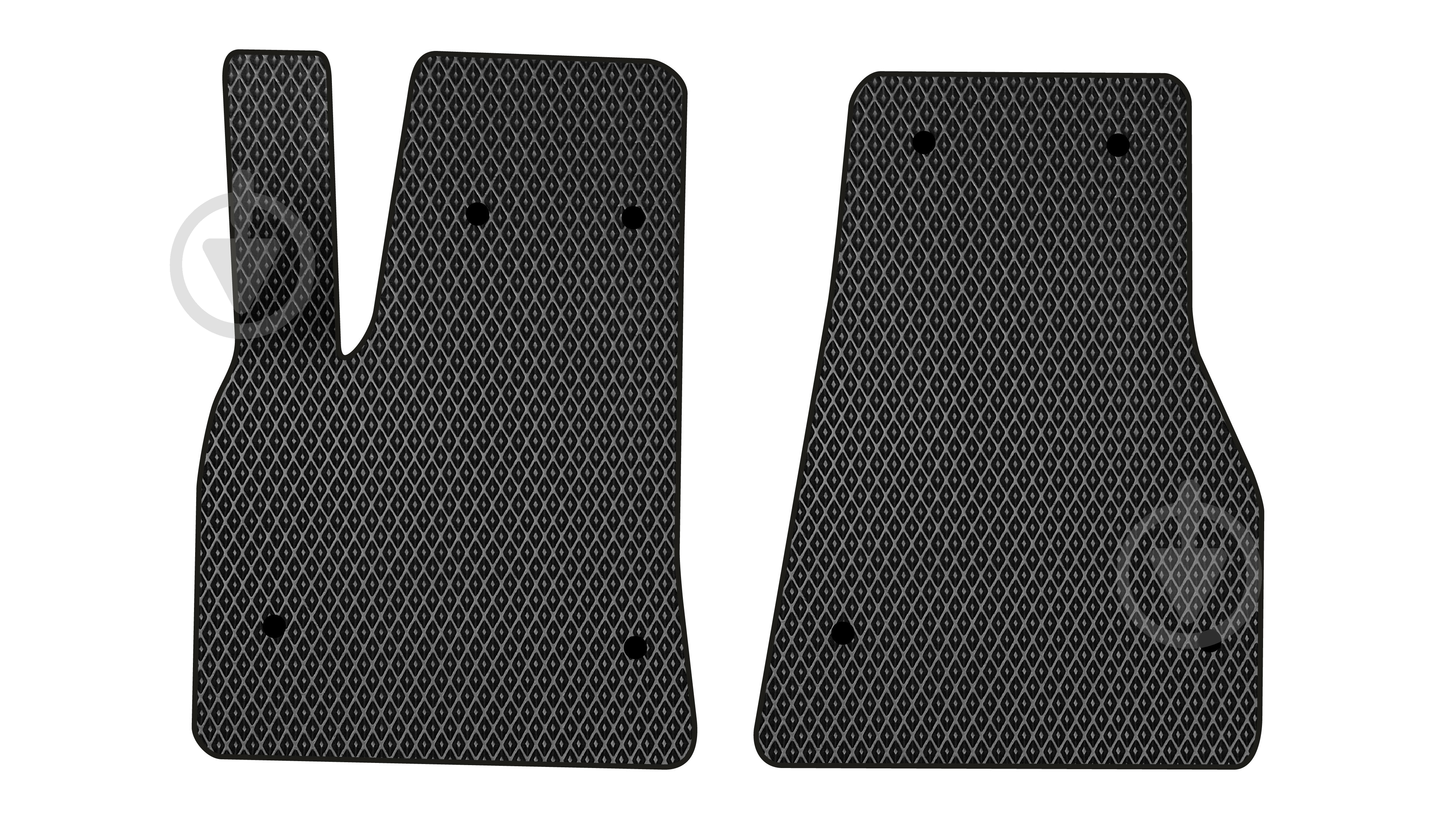 Килимки автомобільні EVAtech Tesla ModelS 2012+ (TA12705AV2BW8RBB) модельні - фото 1