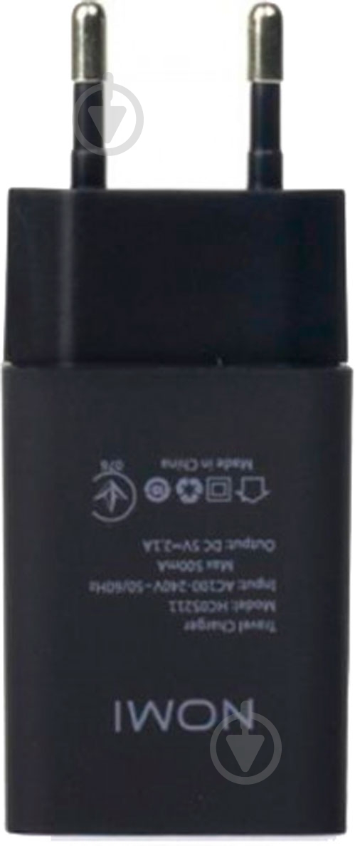 Зарядное устройство Nomi HC05211 черный - фото 6 Зарядное устройство Nomi HC05211 черный - фото 6