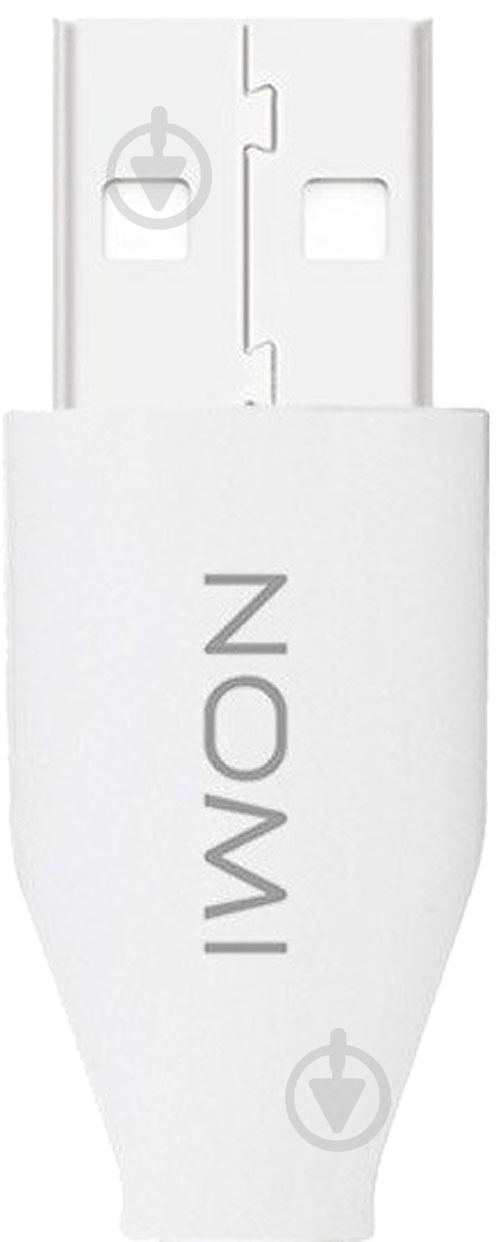Кабель Nomi USB Type-C 0,15 м белый (430319) dcf 015c - фото 3