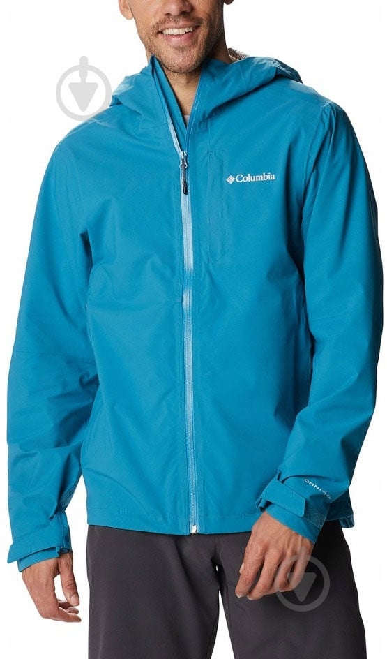 Куртка чоловіча Columbia 1932854.400/deep marine р.2XL синя - фото 1 Куртка чоловіча Columbia 1932854.400/deep marine р.2XL синя - фото 1