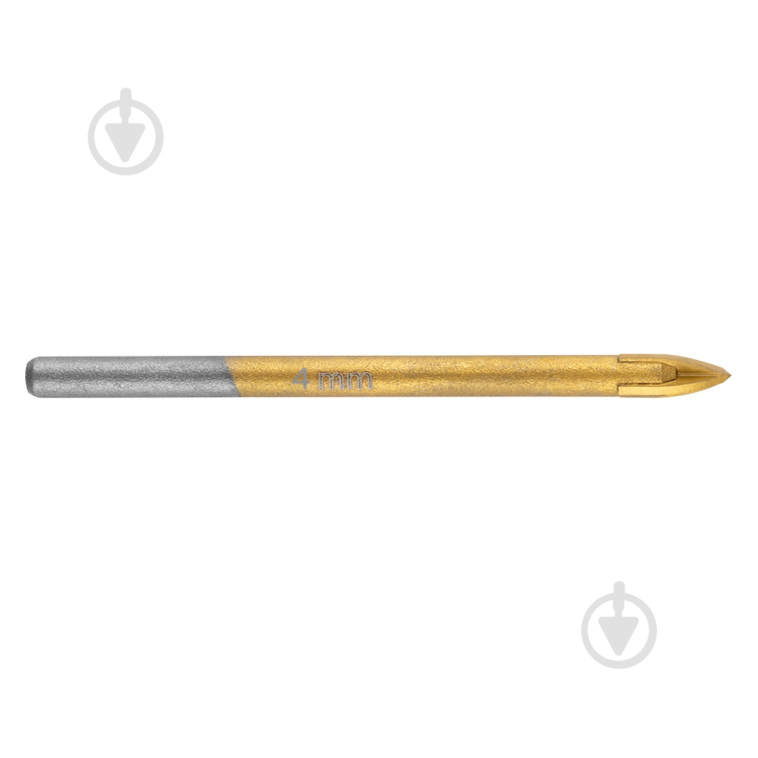 Сверло универсальное GRAPHITE TiN 4 мм 54T403 - фото 1