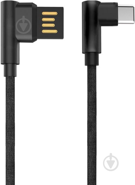 Кабель Nomi USB Type-C 1 м черный (480524) dcpq 10c - фото 1