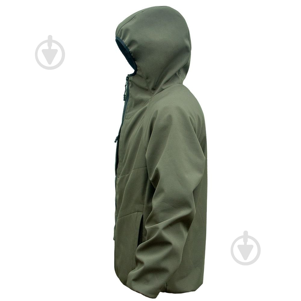 Куртка мужская демисезонная Expert Тактическая Осенняя, Softshell р.M хаки - фото 2