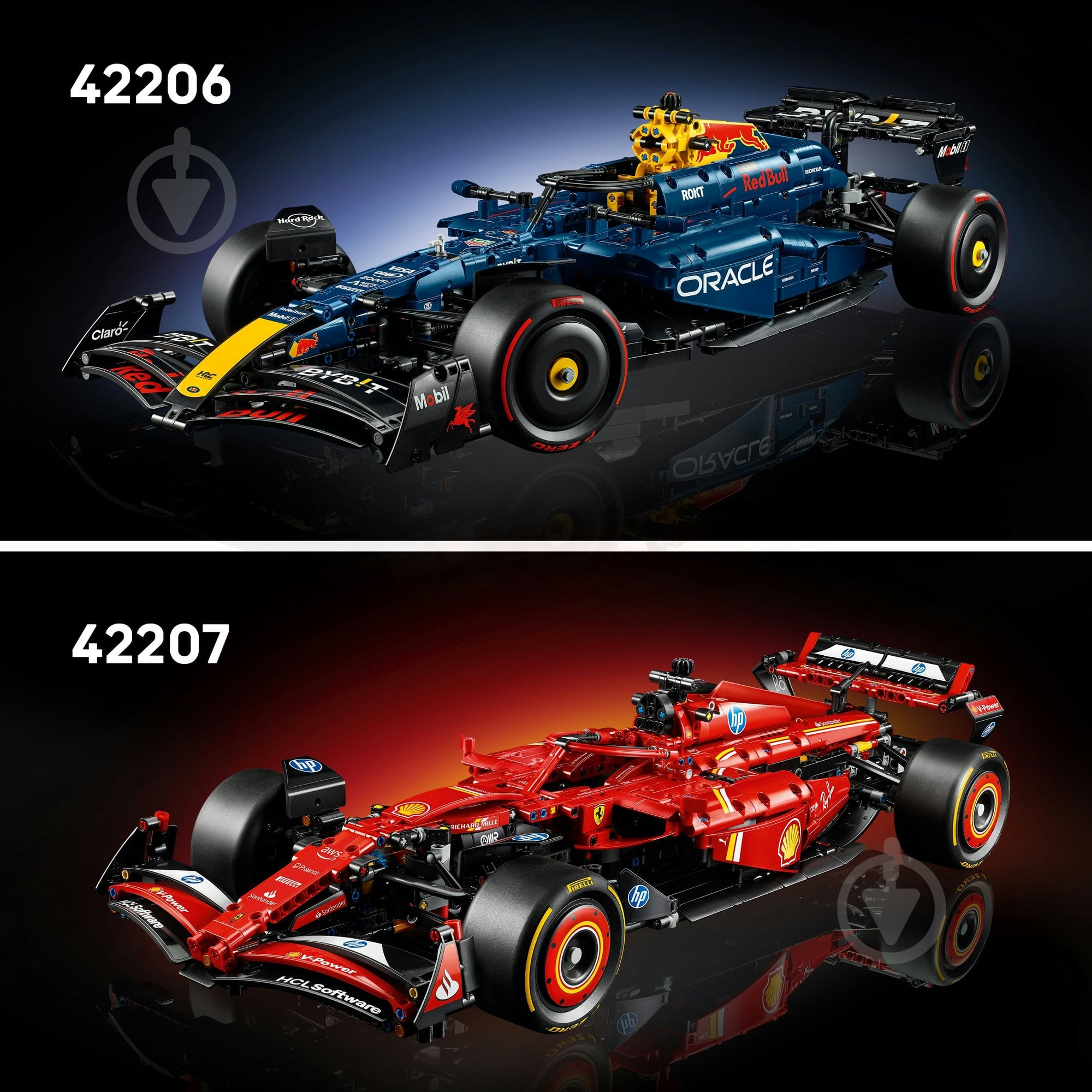 ᐉ Конструктор LEGO Technic Автомобиль F1 Ferrari SF-24 42207