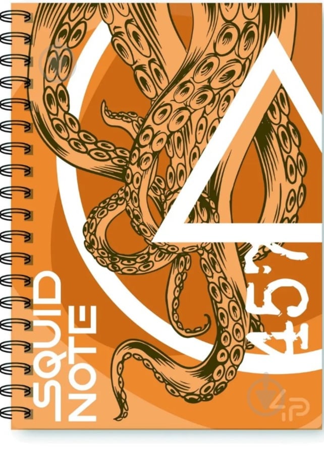 Блокнот для записей 4PROFI Squid note yellow A5 48 лист. - фото 1 Блокнот для записей 4PROFI Squid note yellow A5 48 лист. - фото 1