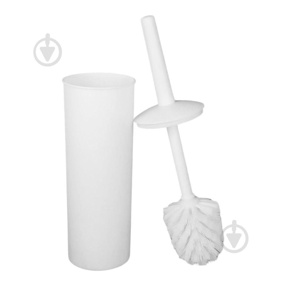 Ершик для унитаза "Соло" белый - фото 1 Ершик для унитаза "Соло" белый - фото 1