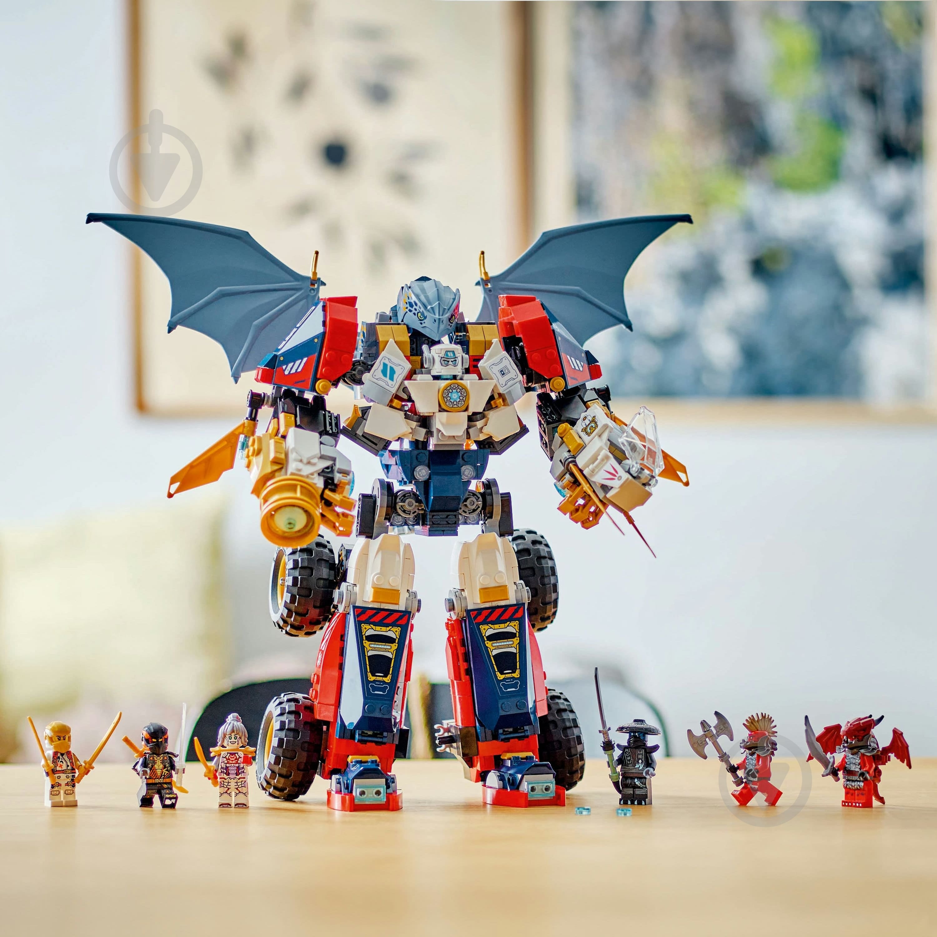 ᐉ Конструктор LEGO NINJAGO Ультраобʼєднувальний робот Зейна 71834