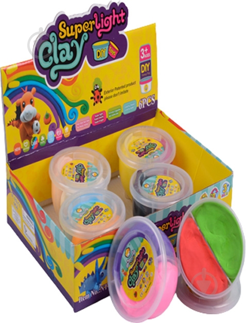 Тесто для лепки Двухцветное 50 г - фото 1