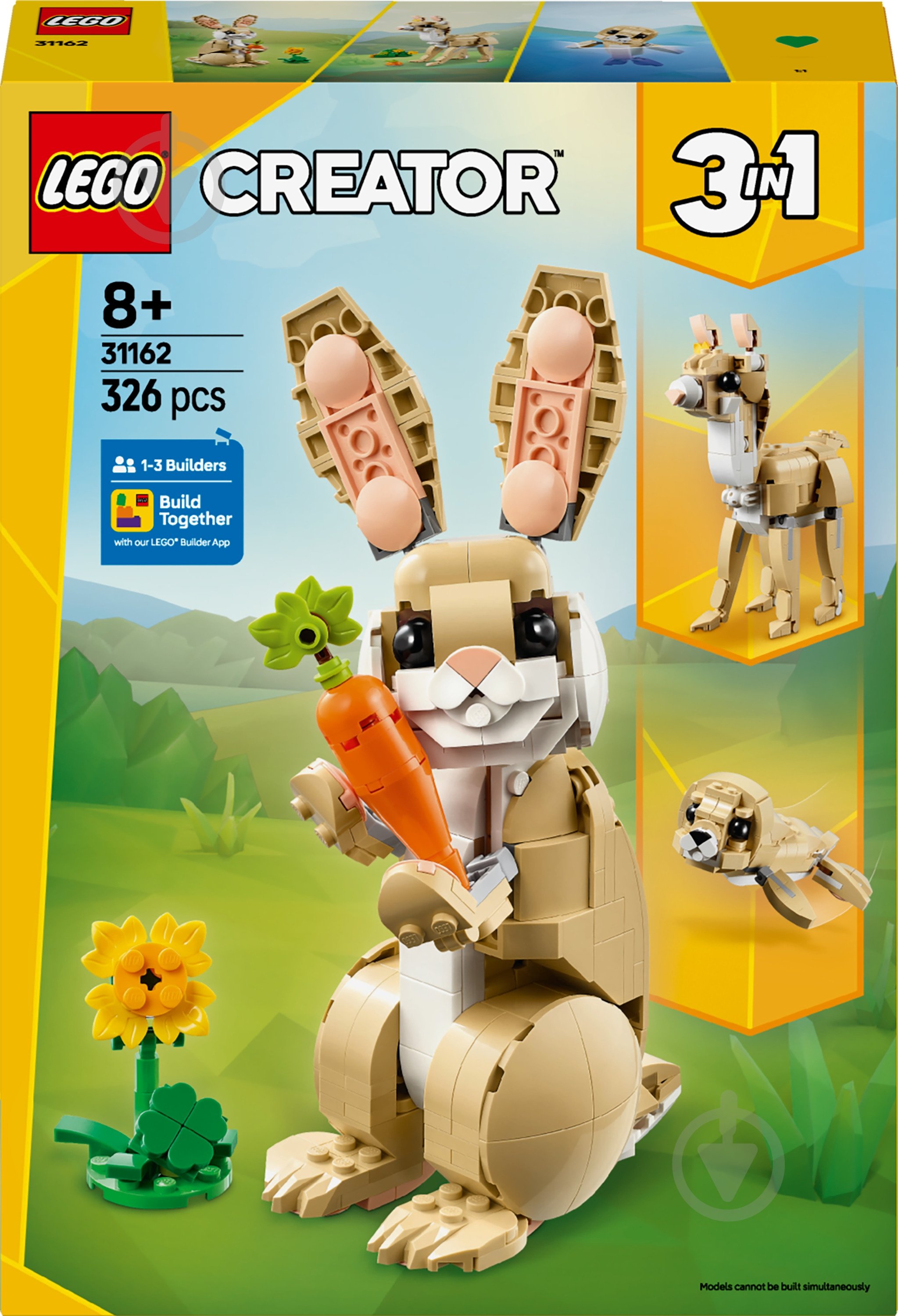 Конструктор LEGO Creator Чарівне кроленя 31162 - фото 1