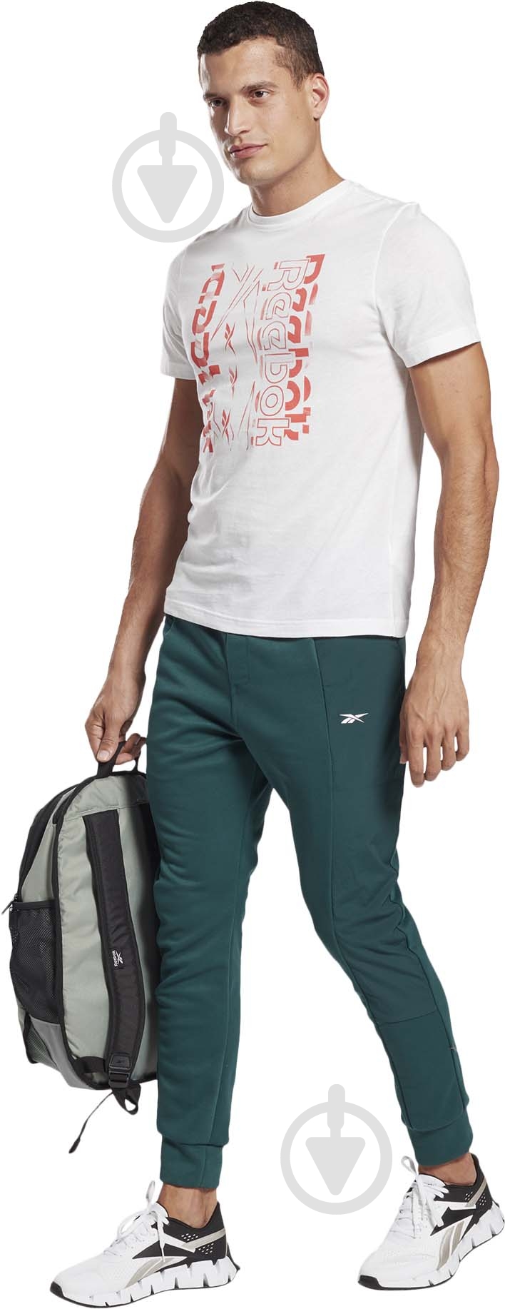 Футболка Reebok VECTOR GRAPHIC TEE GL3162 р.M белый - фото 3 Футболка Reebok VECTOR GRAPHIC TEE GL3162 р.M белый - фото 3