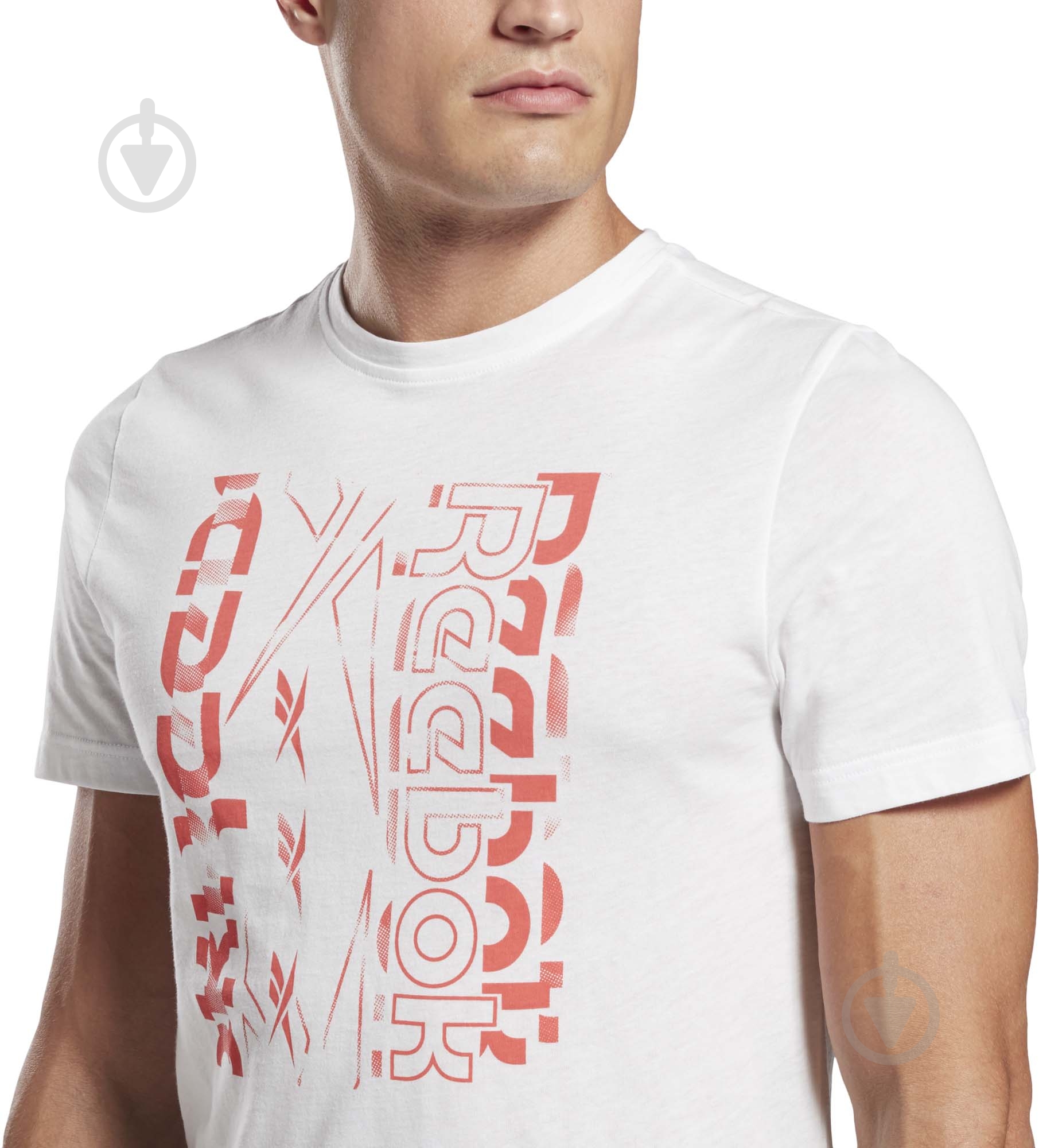 Футболка Reebok VECTOR GRAPHIC TEE GL3162 р.M белый - фото 4 Футболка Reebok VECTOR GRAPHIC TEE GL3162 р.M белый - фото 4