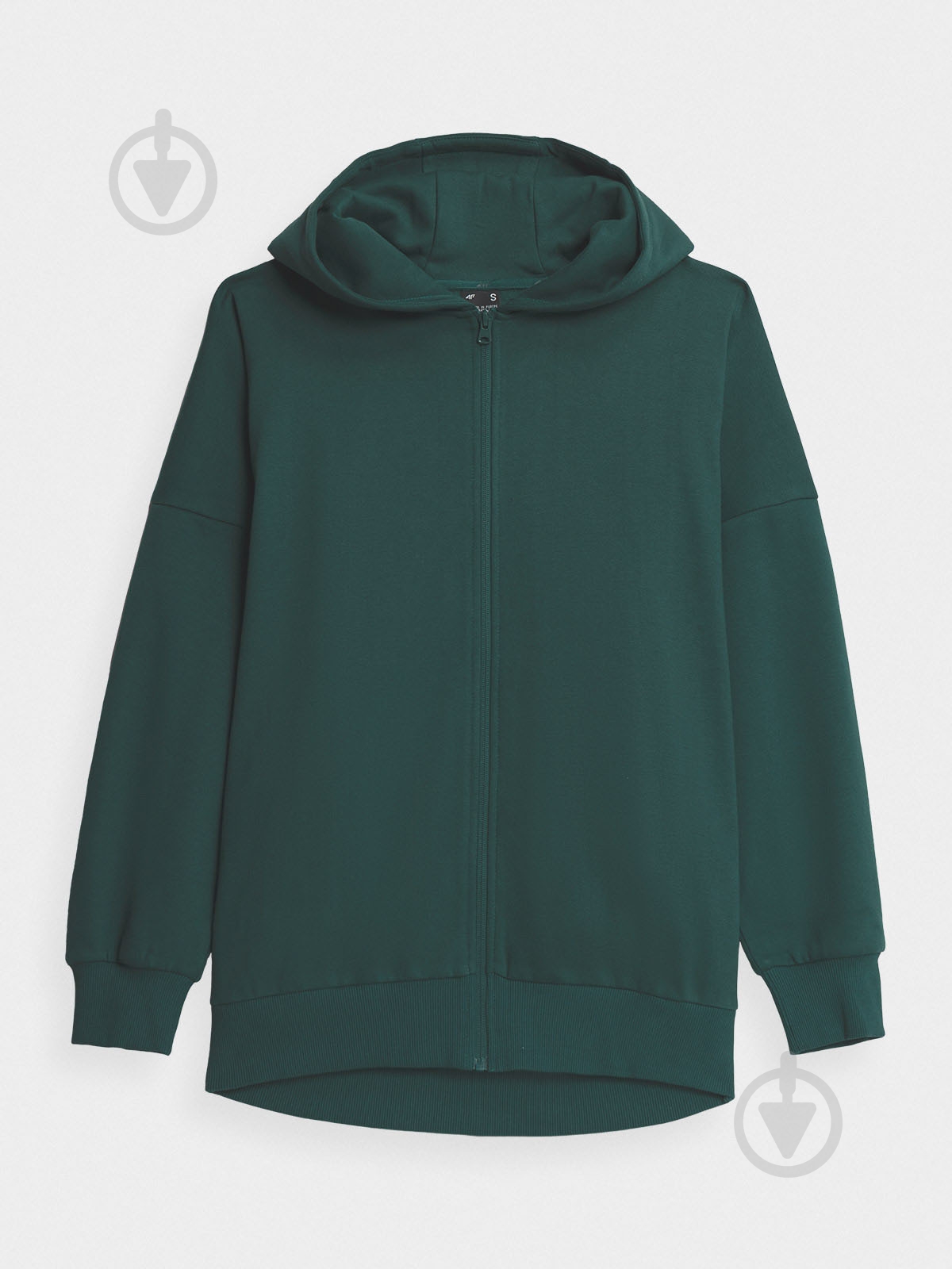 Джемпер 4F SWEATSHIRT F0715 4FAW23TSWSF0715-40S р.2XL зелений - фото 1
