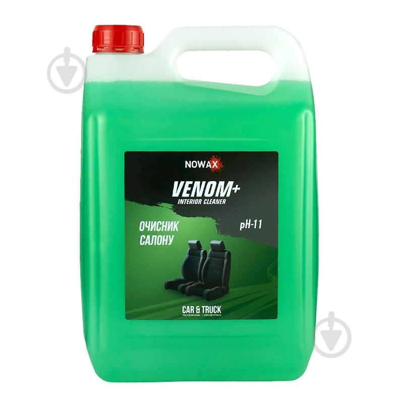 Nowax Venom+ Interior Cleaner NX05144 5000 мл - фото 1 Nowax Venom+ Interior Cleaner NX05144 5000 мл - фото 1