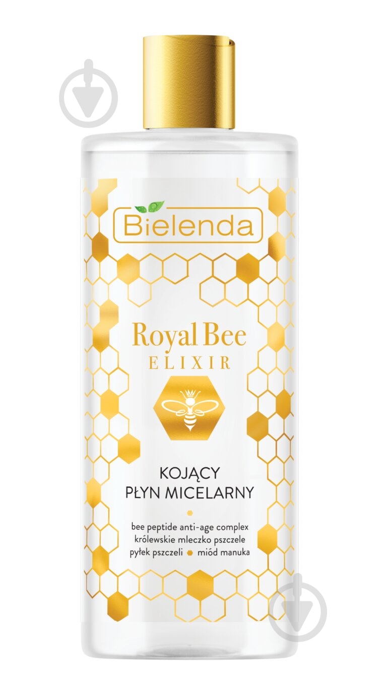 Мицеллярное средство Bielenda Royal Bee успокаивающая 500 мл - фото 1