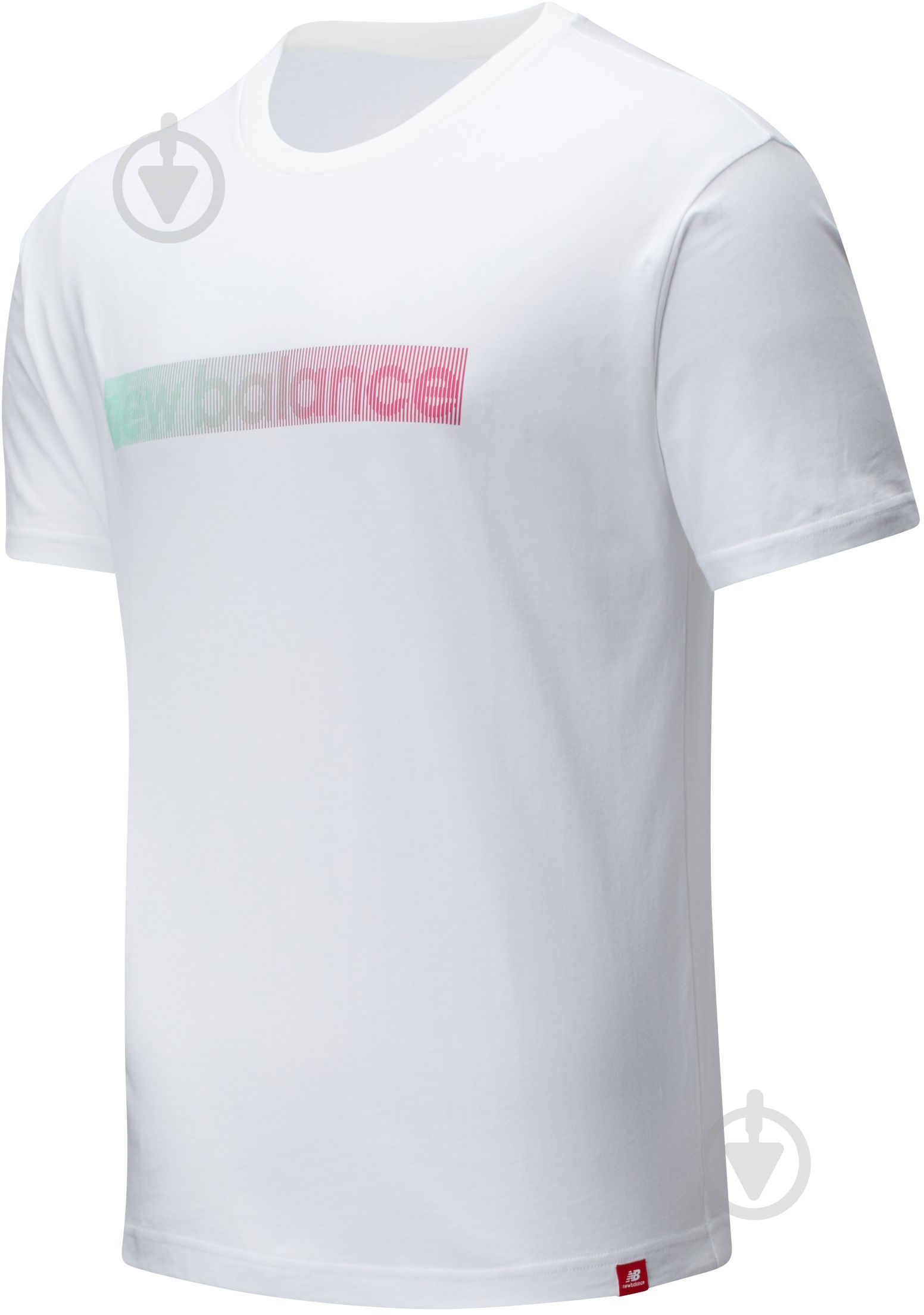 Футболка New Balance MT01544WT р.L білий - фото 1 Футболка New Balance MT01544WT р.L білий - фото 1