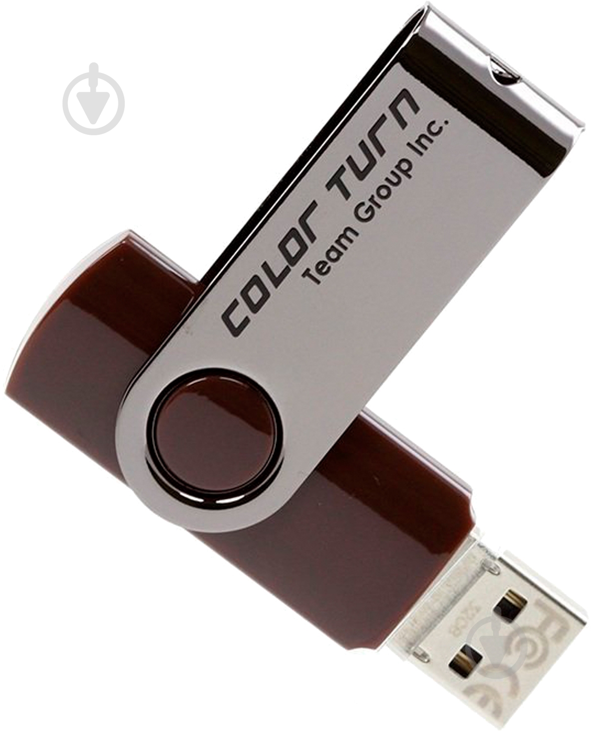 Флеш-память USB Team E902 8 ГБ USB 2.0 brown (TE9028GN01) - фото 3