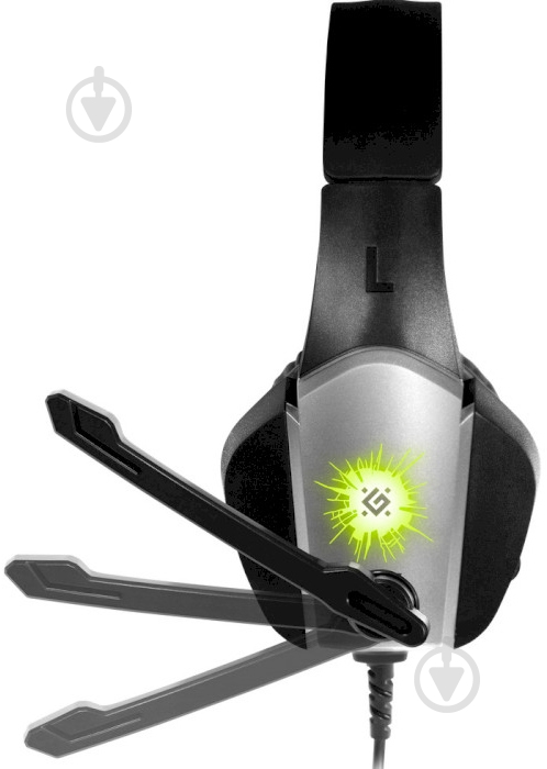 Гарнітура ігрова Defender X-Skull black/grey (64585) - фото 6 Гарнітура ігрова Defender X-Skull black/grey (64585) - фото 6