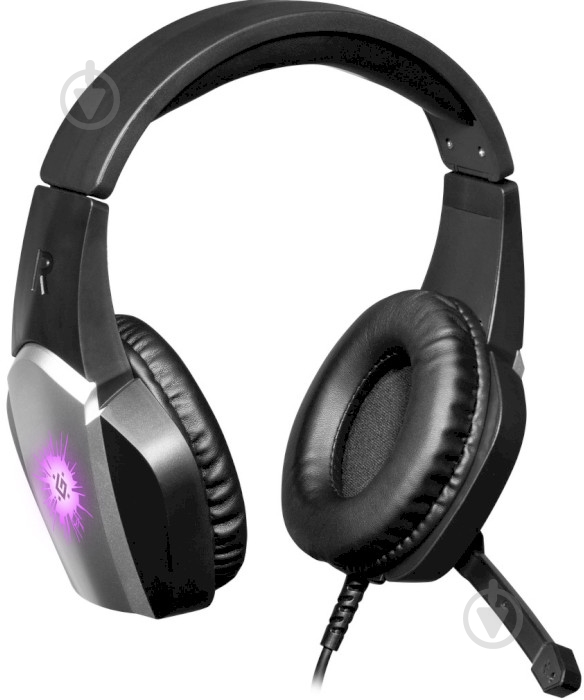 Гарнітура ігрова Defender X-Skull black/grey (64585) - фото 3 Гарнітура ігрова Defender X-Skull black/grey (64585) - фото 3