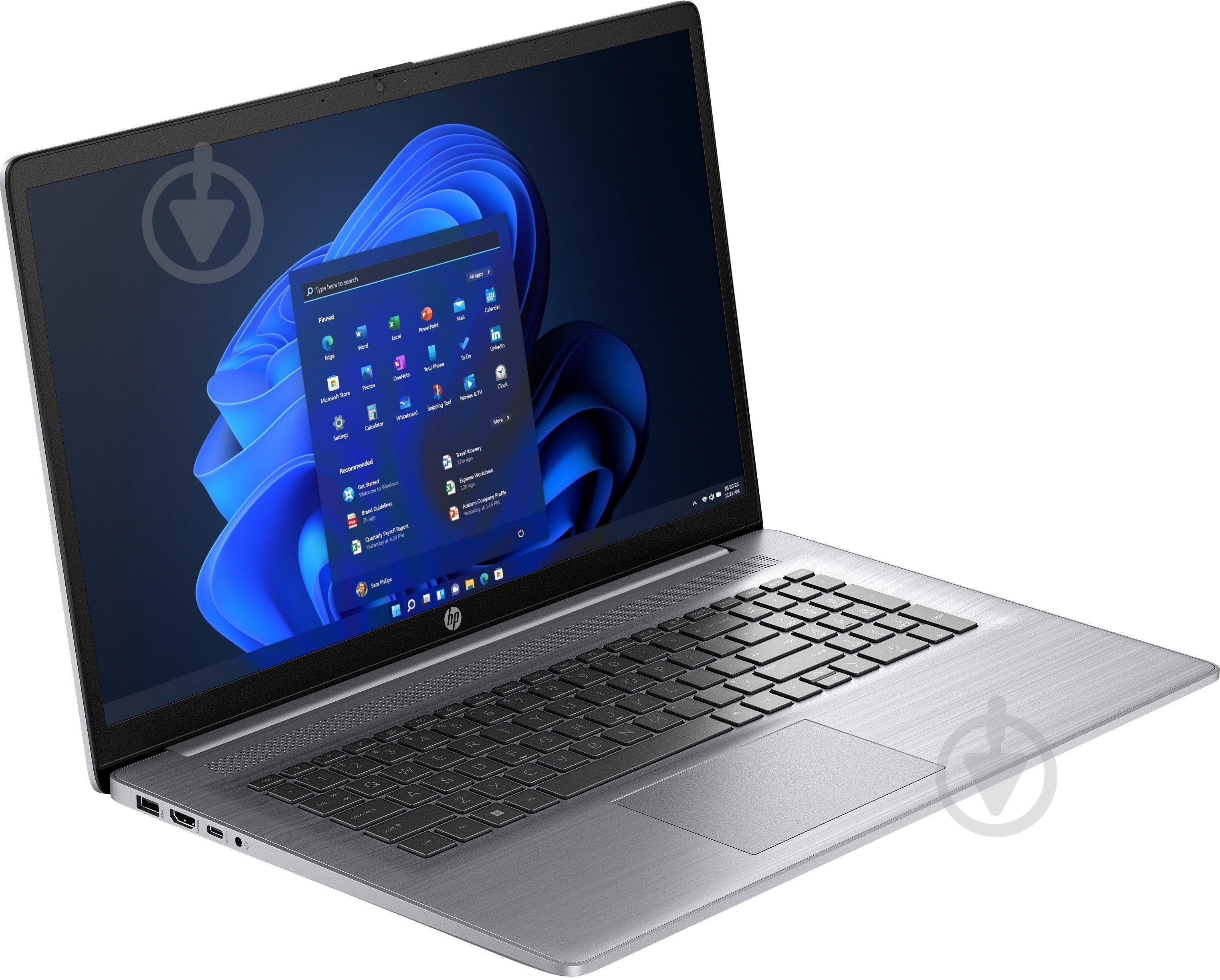 Ноутбук HP Probook 470-G10 17,3" (859Z7EA) asteroid silver - фото 2