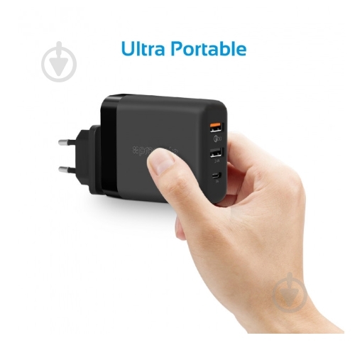 Зарядное устройство Promate powerhub-qc.black - фото 8