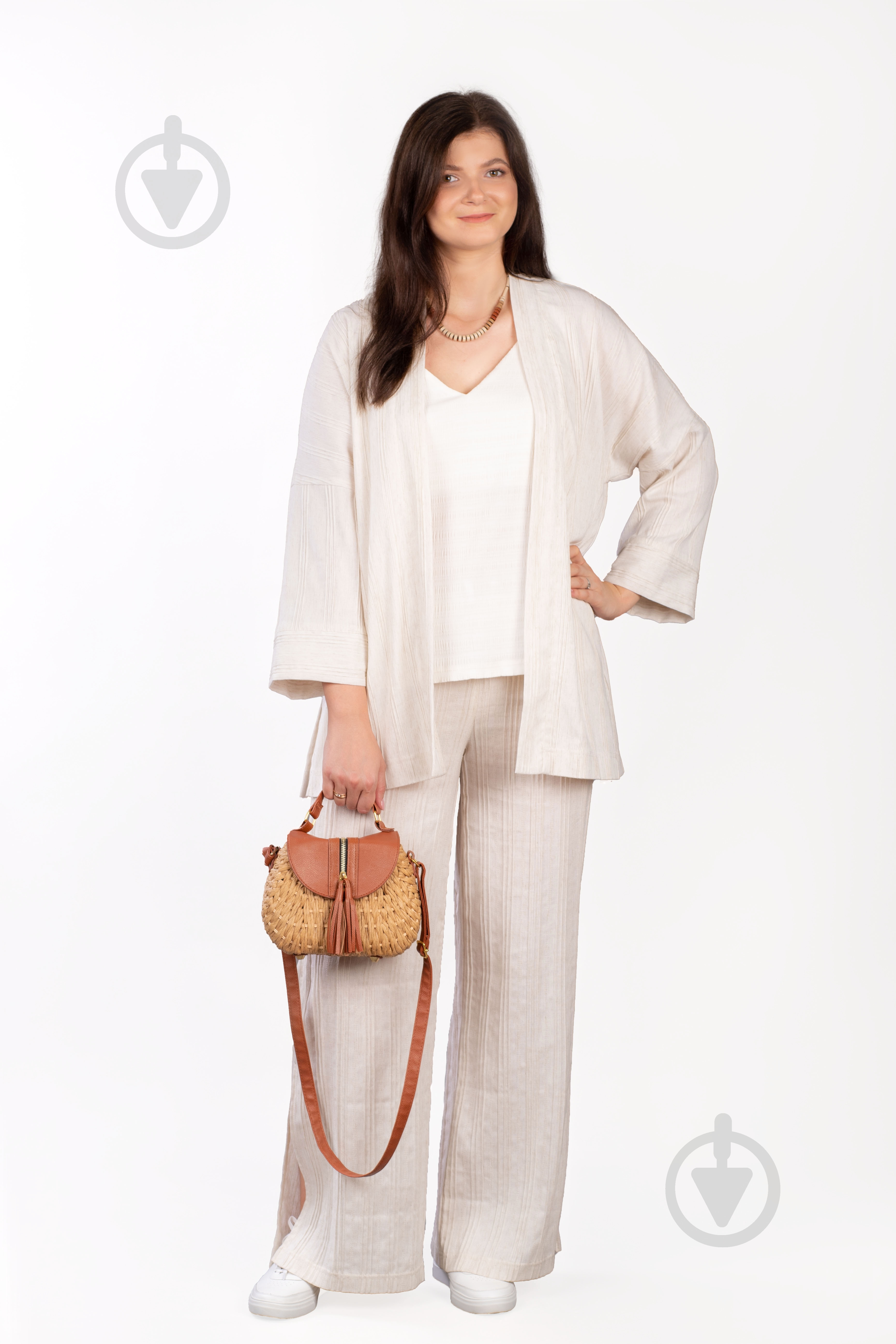 Жакет Эдельвика р.L бежевый 169-22/00 - фото 1 Жакет Эдельвика р.L бежевый 169-22/00 - фото 1